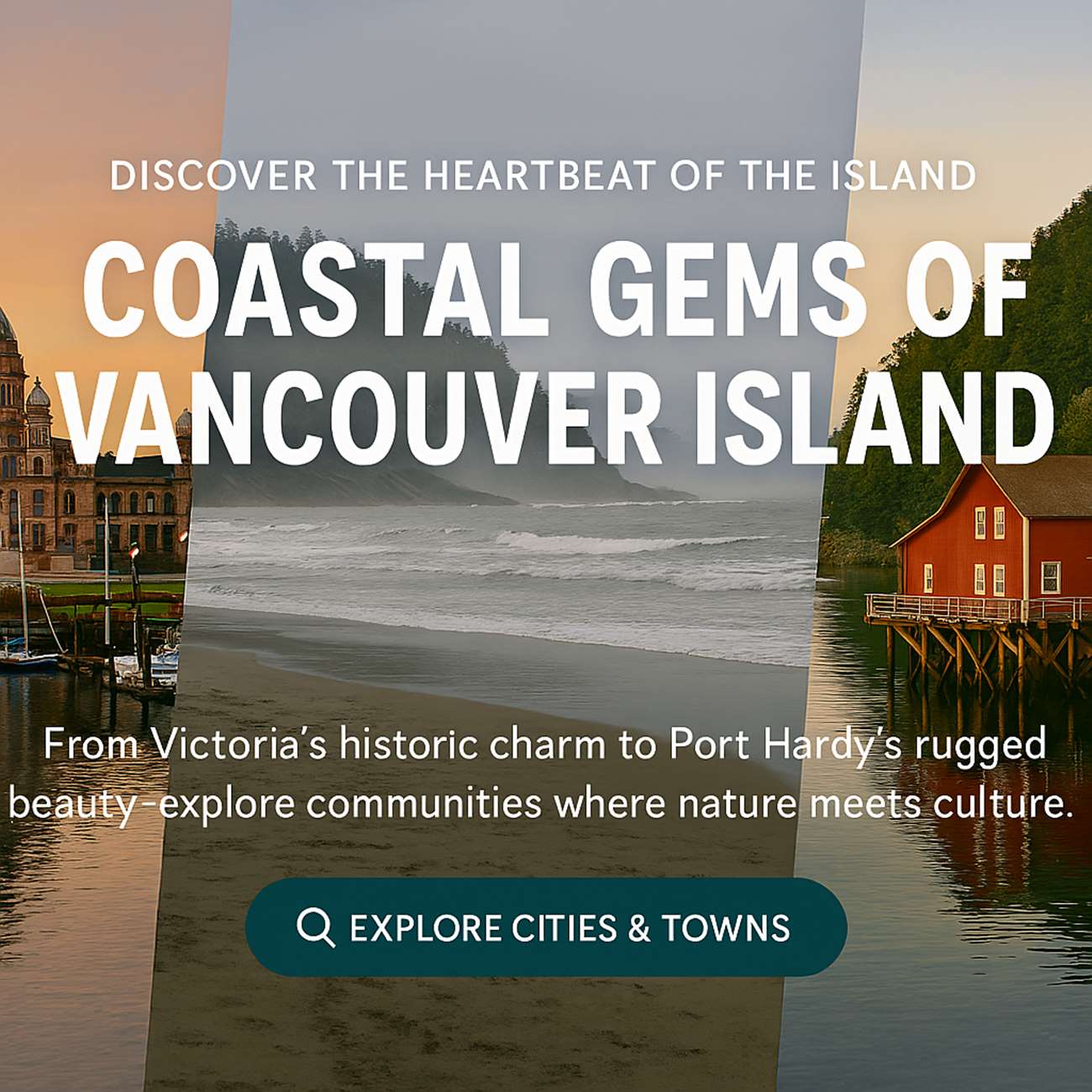 Explore Vancouver Island’s Coastal Communities  Cities and Towns